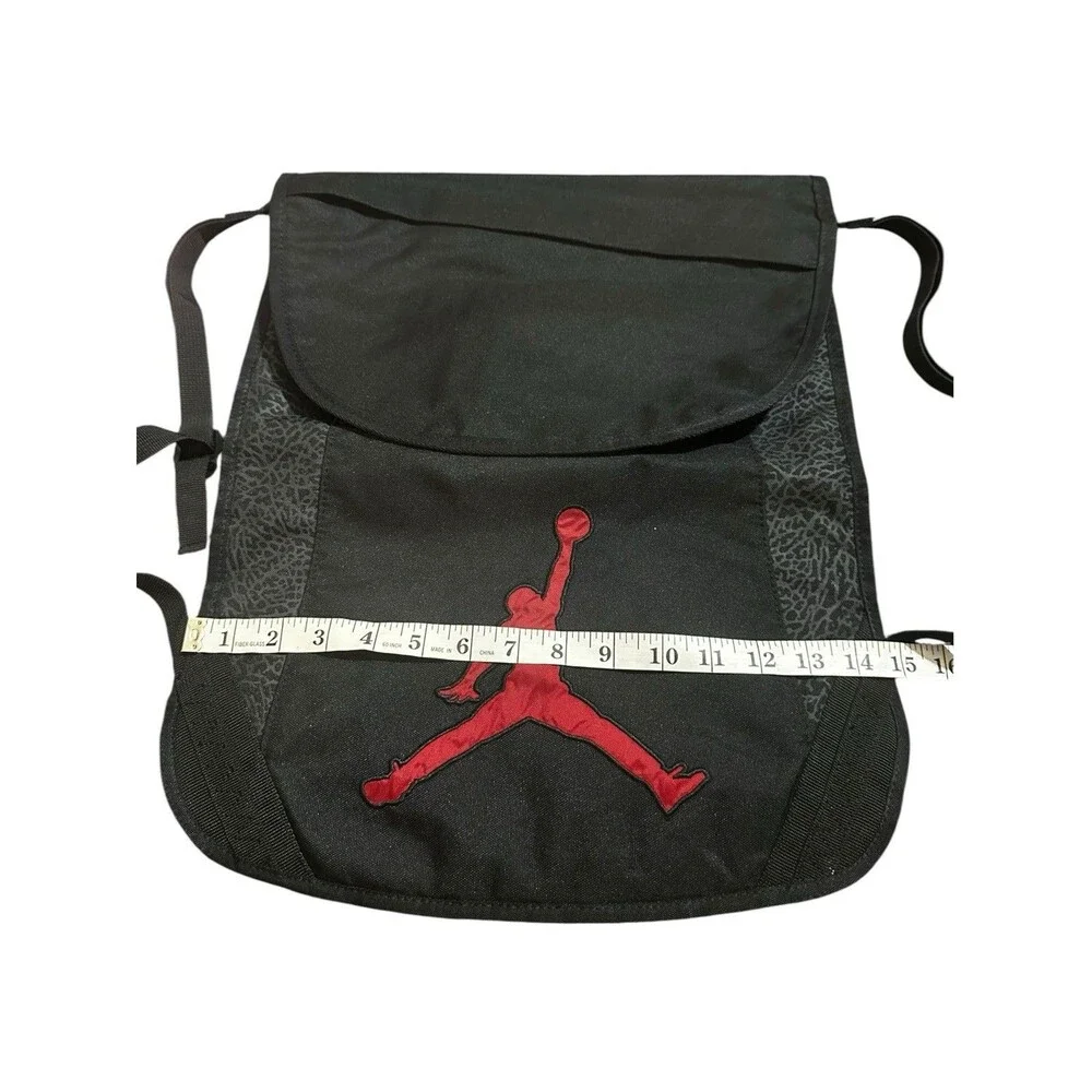 Air Jordan Brand Cinch Gym Sack Red & Black Jumpman backpack